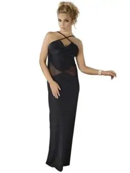 Schwarzes Langes Kleid M/1068 von Andalea bestellen - Dessou24