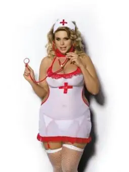 3-Teiliges Krankenschwester Outfit Aa051636 von Anais Apparel Plus Size bestellen - Dessou24