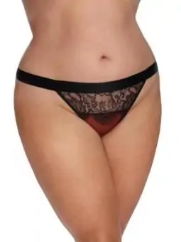 Dunkelroter Knickers mit...