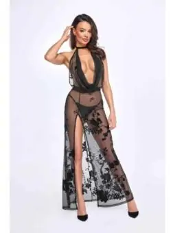 Langes Kleid Aus Netzmaterial F312 von Noir Handmade bestellen - Dessou24