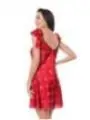 Rotes Weihnachtskleid mit Rentier von Anais Apparel bestellen - Dessou24