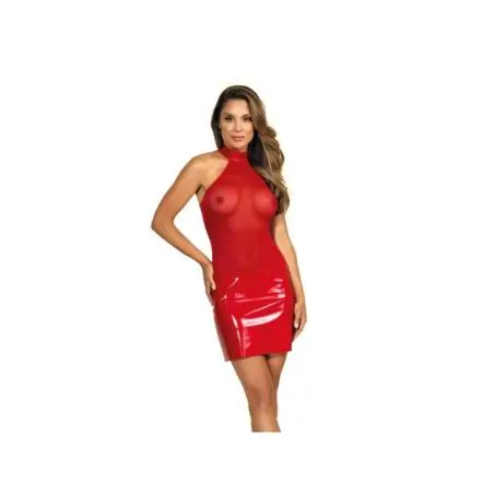 Kleid Rot V-9119 von Axami