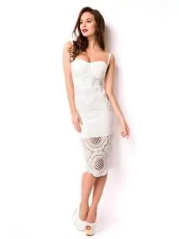 Bandage-Shape-Kleid weiß bestellen - Dessou24