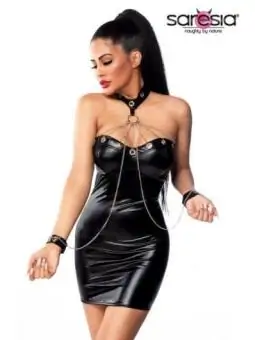 Wetlook Mini Dress schwarz von Saresia bestellen - Dessou24