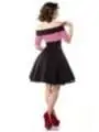 Vintage-Kleid schwarz/rot/weiß von Belsira bestellen - Dessou24