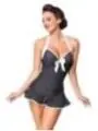 Vintage Swimdress schwarz/weiß von Belsira bestellen - Dessou24