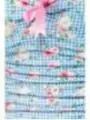 Vintage Badeanzug blau/rosa/weiß von Belsira bestellen - Dessou24