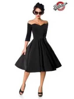 Belsira Premium Vintage Swing-Kleid schwarz von Belsira bestellen - Dessou24