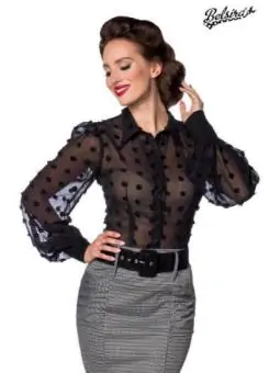 Vintage-Bluse schwarz von Belsira bestellen - Dessou24