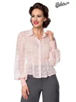 Vintage-Bluse rosa von Belsira bestellen - Dessou24