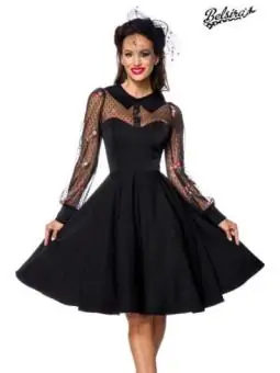 Vintage-Kleid schwarz/bunt von Belsira bestellen - Dessou24