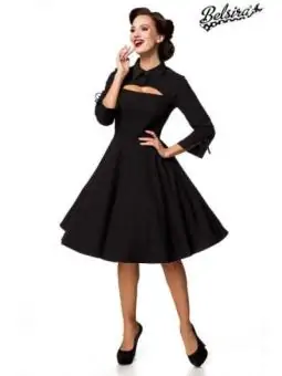 Kleid mit Bolero schwarz von Belsira bestellen - Dessou24