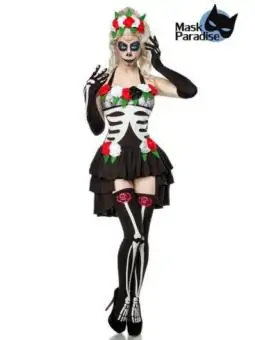 Day of the Dead Kostüm: Mexican Skeleton schwarz/weiß von Mask Paradise bestellen - Dessou24