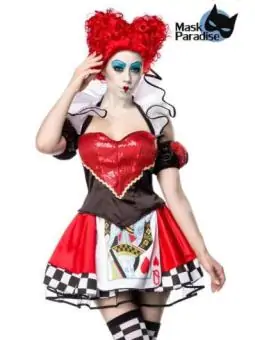 Queen in Red schwarz/rot/weiß von Mask Paradise bestellen - Dessou24