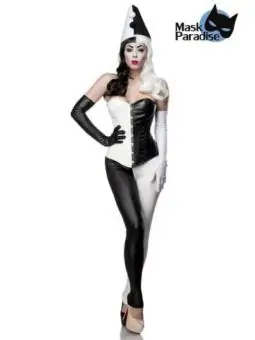 Harlekinkostüm: Classic Harlequin schwarz/weiß von Mask Paradise bestellen - Dessou24