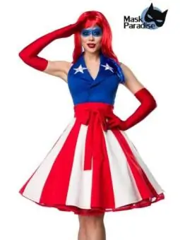 Miss America blau/rot/weiß von Mask Paradise bestellen - Dessou24