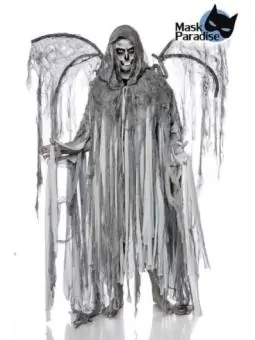Todesengelkostüm: Angel of Death (Mann) grau von Mask Paradise bestellen - Dessou24