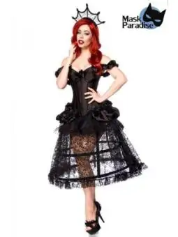 Gothic-Kostüm: Gothic Queen schwarz von Mask Paradise bestellen - Dessou24