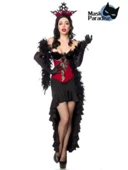 Burlesque Queen schwarz/rot von Mask Paradise bestellen - Dessou24