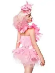 Flamingo Girl pink von Mask Paradise