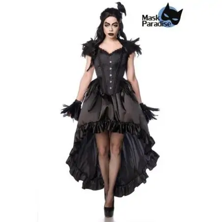 Gothic Crow Lady schwarz...
