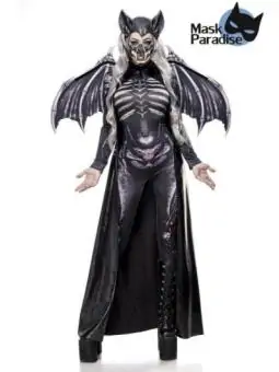 Skull Bat Lady 2 (Komplettset) schwarz/grau von Mask Paradise bestellen - Dessou24