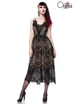 Kleid aus Spitze schwarz von Ocultica bestellen - Dessou24