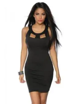 Etui-Kleid schwarz bestellen - Dessou24