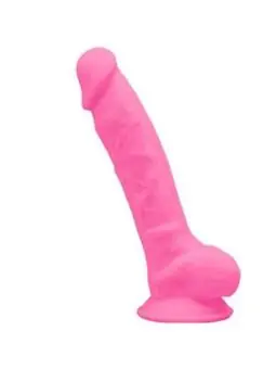 Modell 1 Realistischer Penis Premium Silikon Silexpan Fluoreszierendes Rosa 17,5 cm von Silexd bestellen - Dessou24
