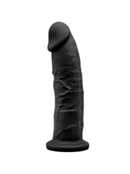 Modell 2 Realistischer Penis Premium Silexpan Silikon Schwarz 19 cm von Silexd bestellen - Dessou24