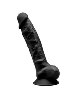 Modell 1 Realistischer Penis Premium Silexpan Silikon Schwarz 20 cm von Silexd bestellen - Dessou24