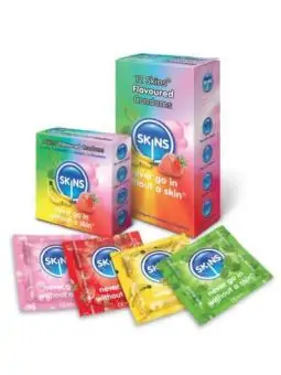 Skins Kondome mit Geschmack 12 Stück von Skins bestellen - Dessou24