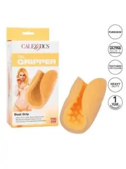 Calex Dual Grip Masturbator - Orange von California Exotics bestellen - Dessou24