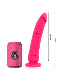 Dildo Pink Silikon 23 X 4.5 Cm von Deltaclub bestellen - Dessou24