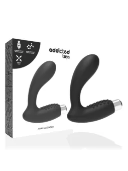 Schwarzer Wiederaufladbarer Prostata Vibrator von Addicted Toys bestellen - Dessou24