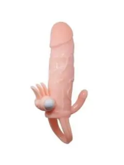 Brave Man Penishülle Anal & Klitoris Vibrator 16.5 cm Natürlich von Baile For Him bestellen - Dessou24
