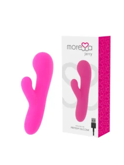 Jerry Premium Silikon Vibrator pink von Moressa bestellen - Dessou24