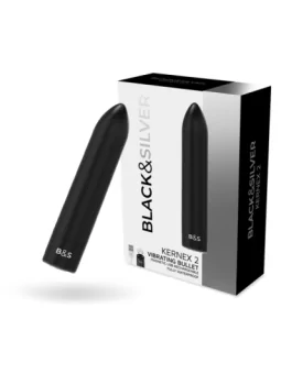 Kernex 2 Schwarz Bullet-Vibrator von Black&Silver bestellen - Dessou24
