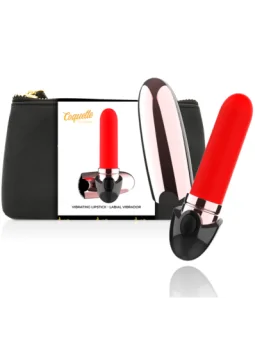 Luxe Wiederaufladbar Vibratory Lipstick Schwarz / Gold von Coquette Toys bestellen - Dessou24