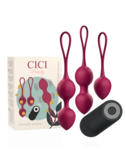 Cici Beauty Premium Silikon 3 Vibrierende Kegelperlen Fernsteuerbar von Cici Beauty bestellen - Dessou24