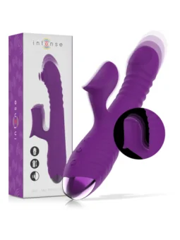 Iggy Multifunktions-Wiederaufladbarer Vibrator Up & Down mit Klitorelstimulator Lila von Intense Fun bestellen - Dessou24