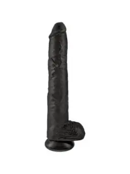 King Cock - Realistischer Penis mit Eier 30,5 Cm Schwarz von King Cock bestellen - Dessou24