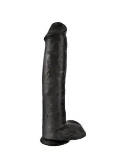 King Cock - Realistischer Penis mit Eier 34,2 Cm Schwarz von King Cock bestellen - Dessou24