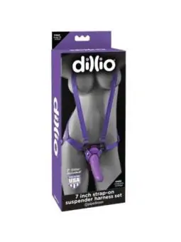 Dillio 7 Zoll Strap-On Suspender Harness Set von Dillio bestellen - Dessou24