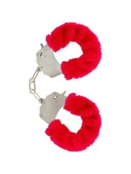 Rote Handschellen mit Plüsch von Toyjoy bestellen - Dessou24