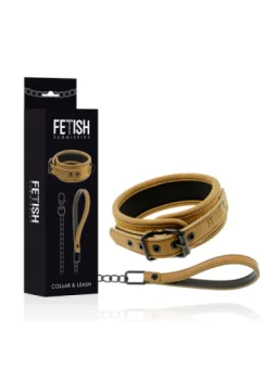 Origin Halsband mit Leine von Fetish Submissive Origin bestellen - Dessou24