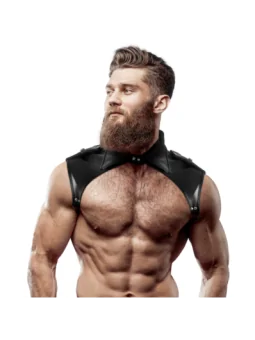 ATTITUDE Brigade verstellbarer Harness aus veganem Kunstleder in Einheitsgrößevon Fetish Submissive Attitude bestellen - Dessou2
