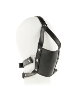 Head Harness mit Muzzle Cover Mundknebel von Ohmama Fetish bestellen - Dessou24