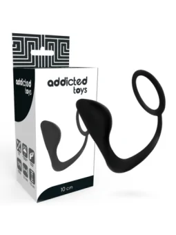 Analplug mit schwarzem Penisring von Addicted Toys bestellen - Dessou24