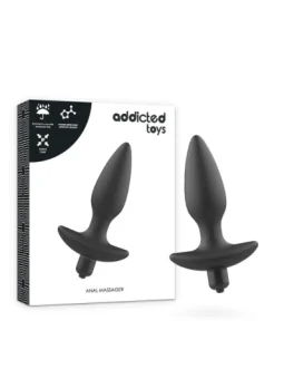 Massagerät Analplug mit Vibration Schwarz von Addicted Toys bestellen - Dessou24